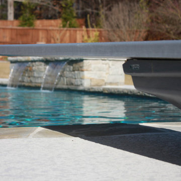 18' x 44' with a diving board