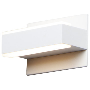 Omni 7" LED Wall Sconce, White