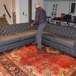 Sectional Sofa Tufted Back - Sectional Sofas