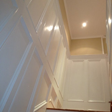 Loft area and small bedroom converted to master bedroom and bath/ Shandon
