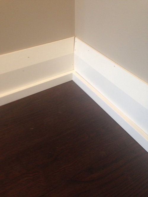 Baseboards Instead Of Quarter Round, Installing Laminate Flooring Without Quarter Round