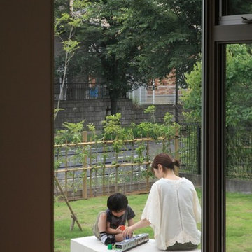 青空の筒ハウス