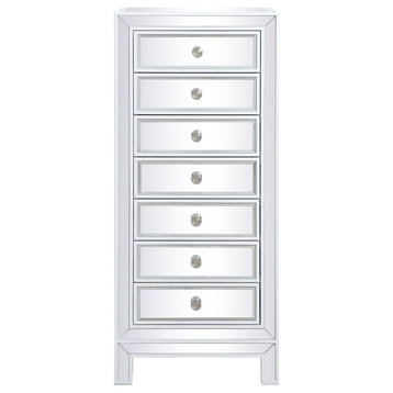 Transitional White Lingere Chests