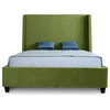 Parlay Queen-Size Bed, Pine Green