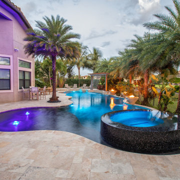 Lagoon Freeform Pool in Delray Beach, Florida