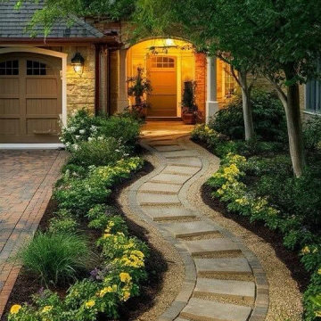 Tropical Walkway & Landscape Design in Key West
