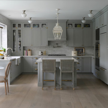Timeless Sage Green Transitional Kitchen
