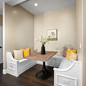 Folsom New construction-banquette seating design
