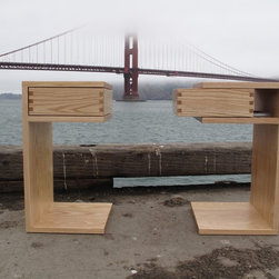 Floating E Side Table - Nightstands And Bedside Tables