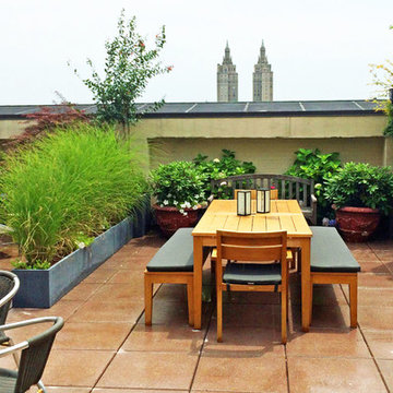 Upper West Side NYC Rooftop Garden