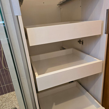 Rewarding small bathroom transformation