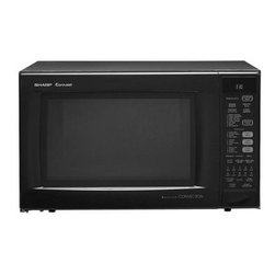 Sharp - Sharp 1.5 cu. ft. 900W Convection Microwave - Black R930AK - Microwave Ovens