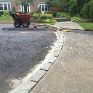 Circular Cobble Driveway Project