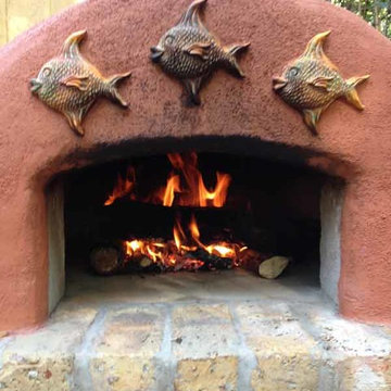 The Eichler Family Wood Fired Brick Pizza Oven in Florida