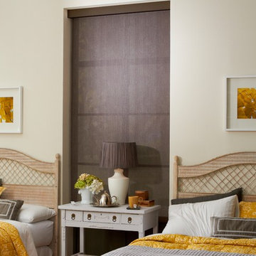 Brown Roller Shades