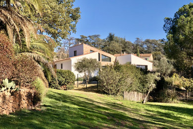 Réalisation d'un jardin design.