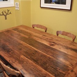 Reclaimed Wood Harvest Tables - Products