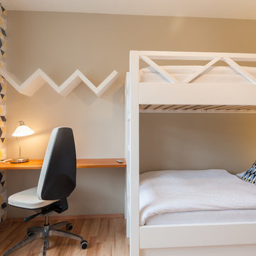 New bedroom in a rented flat