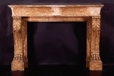 French Empire Fireplace Mantel