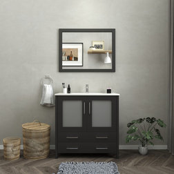 Contemporary Bathroom Vanities And Sink Consoles by Vanity Art LLC