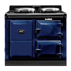 AGA Traditional Electric 2 Oven Cooker, Dark Blue | A2O-E-MOD-DBL - Gas Ranges And Electric Ranges