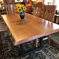 Live-Edge Cherry Dining Table - Dining Tables