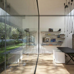 Modern Forest Villa - Windows And Doors