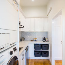 Laundry & storage room