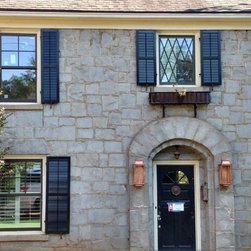 Exterior Louvered Shutter Install 8/31/2016 - Exterior Shutters