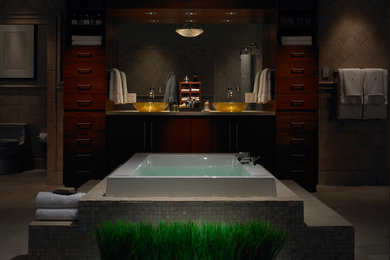 Bathroom - contemporary bathroom idea in Philadelphia