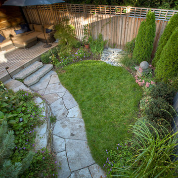Stone walkway