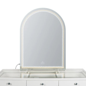 Stage Lite Arch XL Vanity Mirror, Dotted