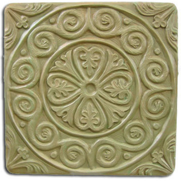 Medieval Tile Stepping Stone Mold