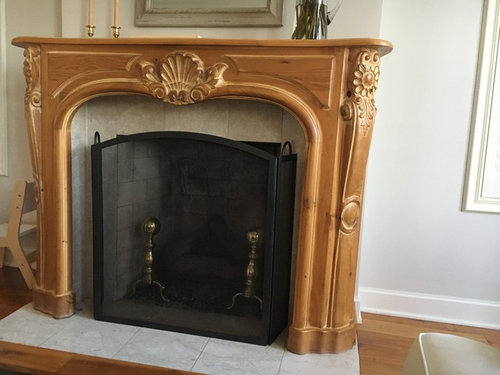 Has Anyone Replaced A Fireplace Surround, Marble Fireplace Surround Cost