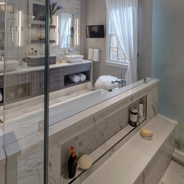 Glamorous Modern Bath Redesign