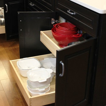 Davenport Iowa- Kitchen Remodel With Wall Removed and Large Island Installed.