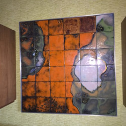 Mid Century Jewel - Mixed Media Art