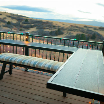 Composite Deck with Bench