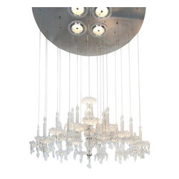 Large Shadow Chandelier - Chandeliers