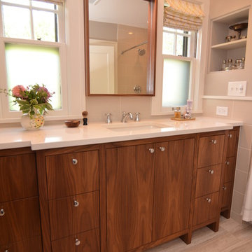 Luxurious English Tudor Master Bathroom