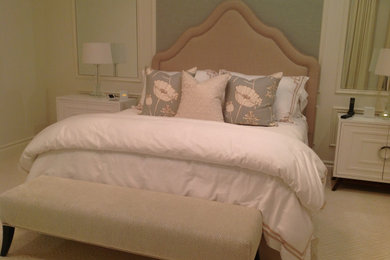 Minimalist bedroom photo in Other