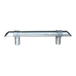 Dartefax - Bar With Leaf Motif Pull - Cabinet And Drawer Handle Pulls