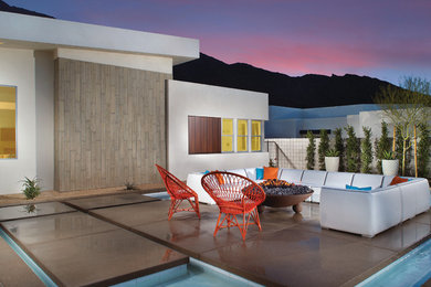 Inspiration for a modern exterior home remodel in San Diego