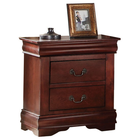 Louis Philippe Nightstand, Cherry