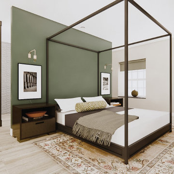 The Heights House Master Bedroom Visualisation