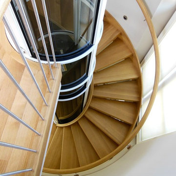 Norfolk Pneumatic Elevator Stairs