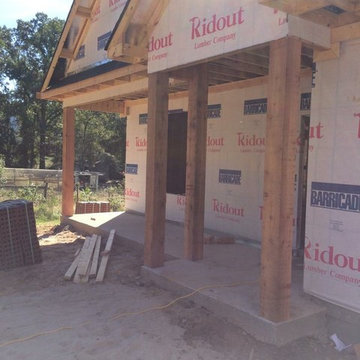 Custom home cabot