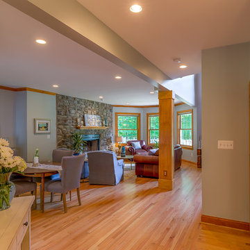 Recessed lighting is always a nice option.