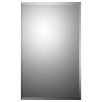 Euroline Medicine Cabinet, 16"x26", Beveled Edge, Flush Mounted