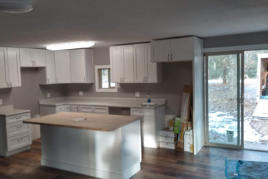 Minimalist kitchen photo in Other